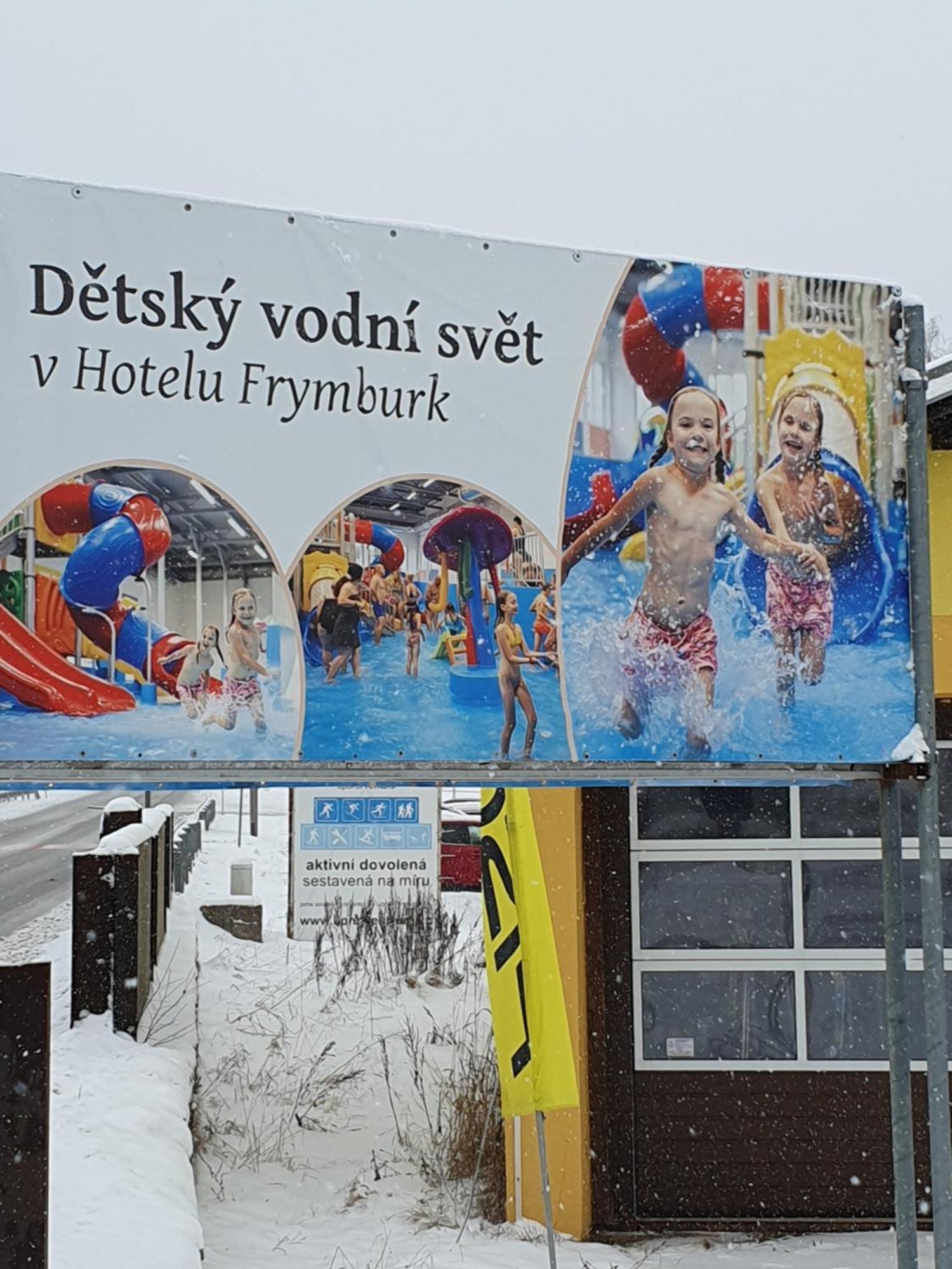 Novy Apartman V Arealu Wellness Hotelu Frymburk nad Vltavou Exterior foto