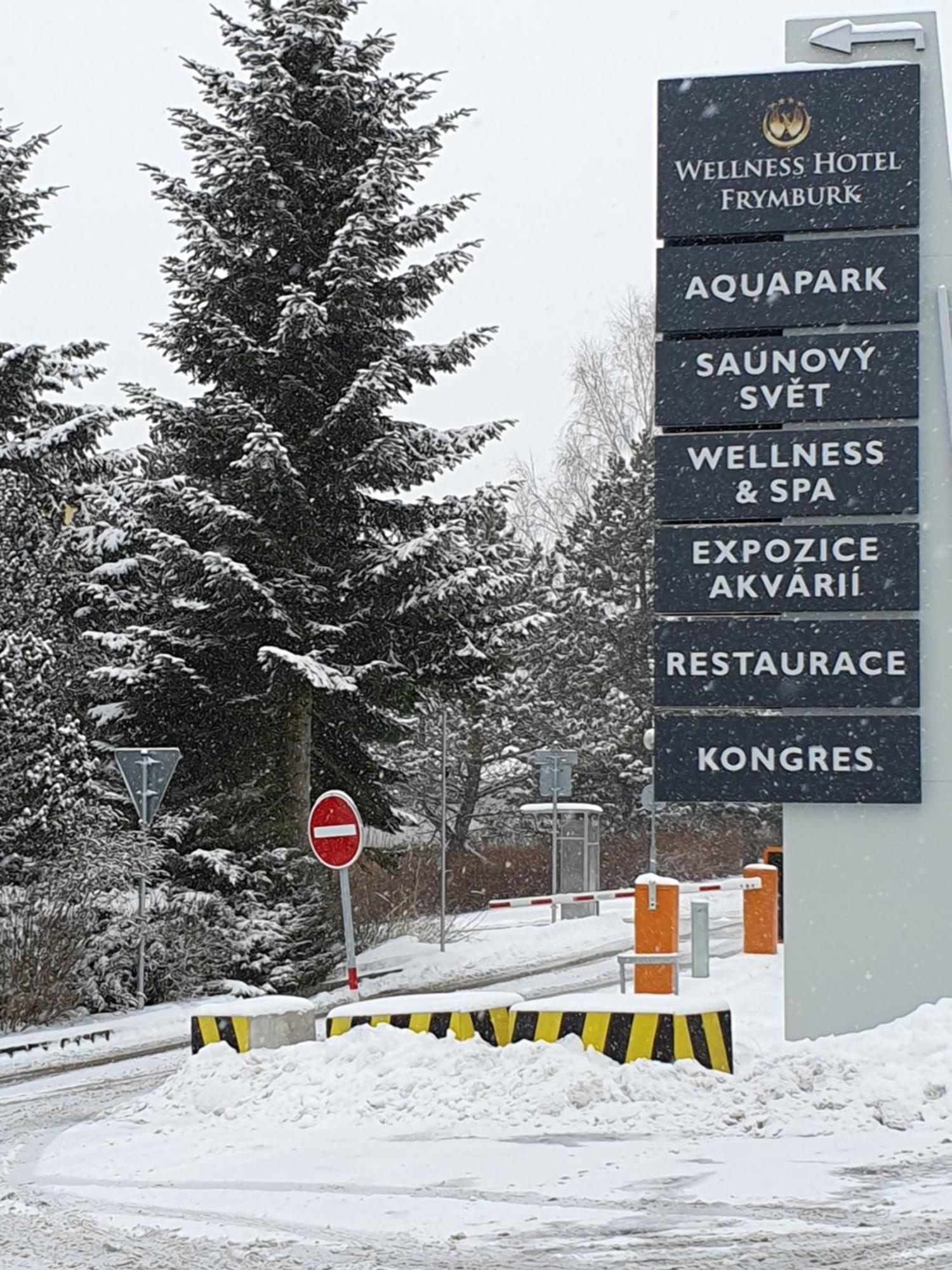 Novy Apartman V Arealu Wellness Hotelu Frymburk nad Vltavou Exterior foto